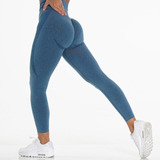 Pantalon Leggins Deportivo Para Mujer Levanta Cola Unicolor