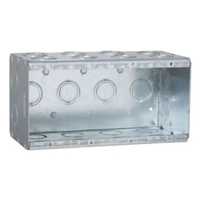 Caja Metálica Raco 698 4gangs Doble Profundidad
