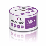 600 Midia Virgem Dvd-r Multilaser Printable 16x 4.7gb