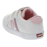 Tenis Niña Levis Blanco