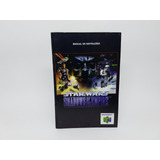 Apenas O Manual - Star Wars Shadows Of Empire Nintendo 64 Br