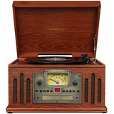 Tocadiscos Crosley Cr704b-pa Musico De 3 Velocidades Con Ra