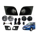 Kit Faros Niebla Nissan Tiida 2007 Al 2018 Tipo Original