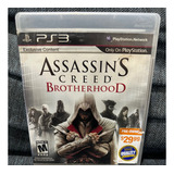 Assassins Creed Brotherhood  Ps3 Playstation 3