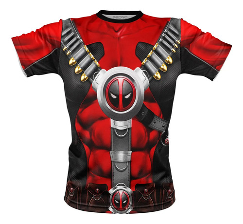 Playera Hombre Deadpool\u002Fwolverine Traje Comic  Sublimación | MercadoLibre