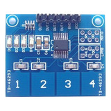 Ttp224 Módulo De Sensor Táctil Botón Táctil Capacitivo