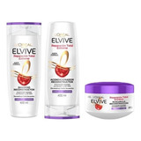 Shampoo Elvive Reparación Total Extreme, Acond Y Mascarilla