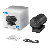 Webcam Câmera Emeet S600 4k Com Foco Automático Tof Avançado