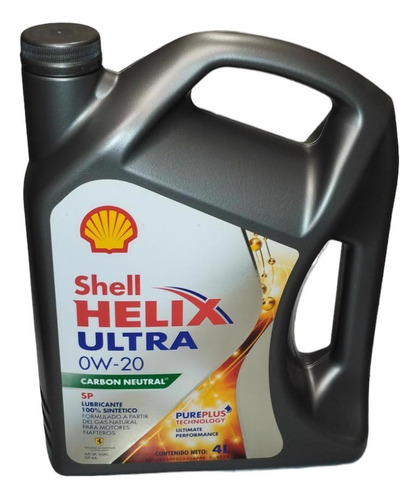 Aceite Sintetico 0w20 Helix Ultra Sp X4l Shell 313