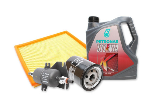 Kit Filtros + Aceite Selenia K 15w40 Fiat Siena 1.3 Mpi