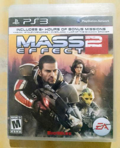 Mass Effect 2 Ps3 Físico Español Impecable A Nuevo