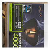 Caixa Completa Placa De Vídeo Galax Rtx 4060 8gb 1-clickoc