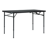 Mesa Plegable Mainstay 4 Pies Color Negro