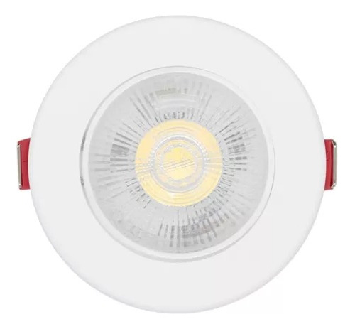 Spot Redondo 7w Smd Led Direcionável Embutir 110/220v