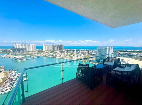 Se Vende Departamento En Marina Condos Puerto Cancún