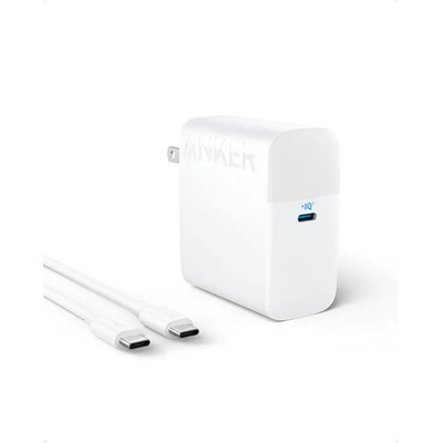 Cargador Anker 100W USB‑C para MacBook Compacto y Plegable con Carga Rápida Compatible con MacBook Air, iPad Pro, iPhone 17\u002F16 Serie, Samsung, Xiaomi y Motorola, Incluye Cable USB‑C 1.5m, Color Blanco | Meses sin interés