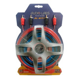 Kit De Instalacion Para Amplificador Calibre 10 Para 800 Watts Marca: Audio Labs Modelo: Al-kit10