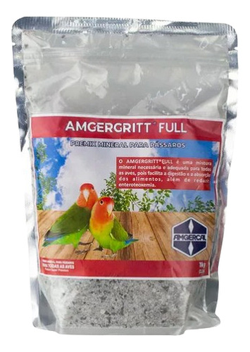 Grit Mineral Amgergritt Full 1kg - Amgercal