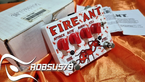 Pedal Overdrive Germânico Tortuga Fire Ant N° 124 - Usa