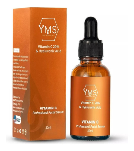 Serum Yms Ácido Hialurónico Retinol Vitamina C Y E