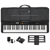 Organo Teclado Piano Casio Ct-s200 Fuente Funda Pedal Negro