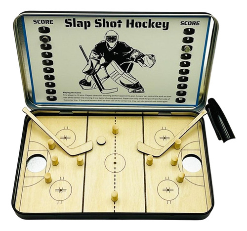 Mini Juego De Hockey De Mesa, Juego De Hockey De Aire De