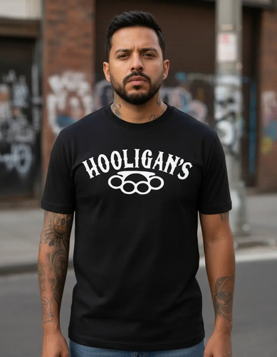 Camiseta Hooligans Soco Inglês | Parcelamento sem juros