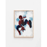 Cuadros Infantiles Del Hombre Araña Spiderman 30x40cm Grande