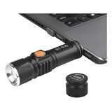 Linterna Recargable Led Tactica Usb Militar