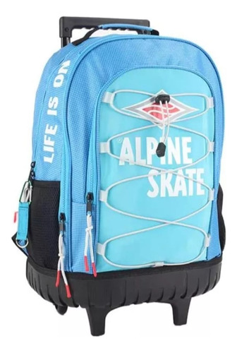 Mochila Carro Escolar Alpine Skate Escuela Carrito Colegio