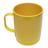 Artículo De Cocina Imahe Set De 4 Mug Policarbonato Amarillo