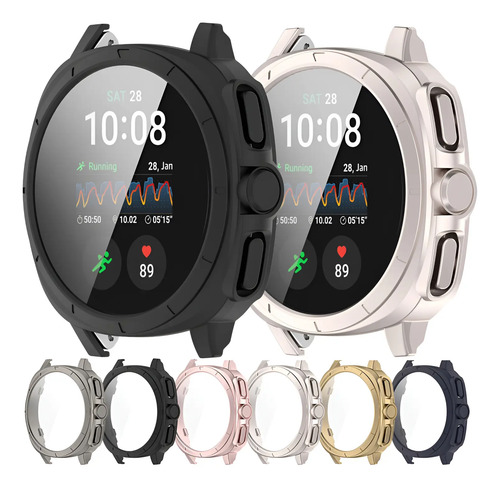 Case Cristal Templado Ultra Para Galaxy Watch 7 44mm 40mm