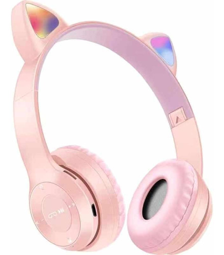 Audífonos Inalámbricos Bluetooth Gatos Niñas 3 Colores