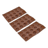 Molde De Silicona Con 15 Orificios Para Bombas De Chocolate,