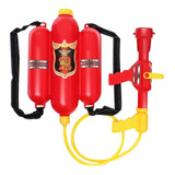 Pistolas De Agua Bombero Mochila Shooter-blaster Beach 5007