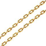 Corrente Colar Cordão Masculino Cartie Ouro 18k 70cm 3mm