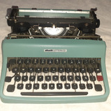 Maquina De Escribir Olivetti Lettera 32- Impecable!