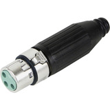 Aaa3fpz Conector Canon (xlr) Hembra De 3 Pines Switchcraft