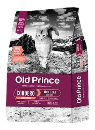 Old Prince Gato Sterilized Cordero 3kg Fdm