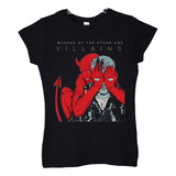 Polera Mujer Queens Of The Stone Age Villains Rock Abominatr