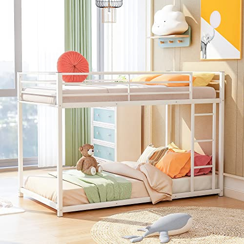 Litera Metálica Para Niños, 77.1''l*40.9''w*53.7''h, Blanco