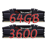 Memoria Ram G.skill Ripjaws Serie V Ddr4 64gb 2x32 Gb3600mhz