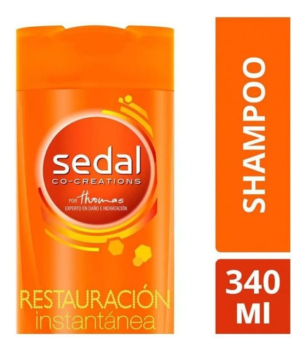  Shampoo Sedal Co-creations Restauracion Instantanea 340 Ml