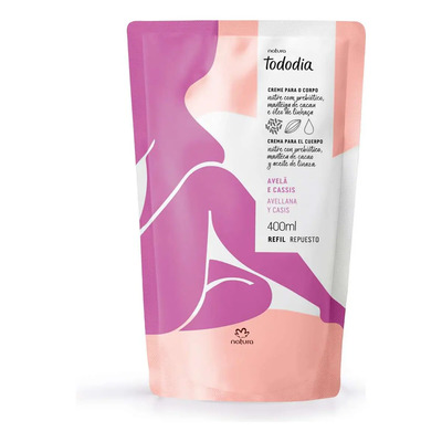 Crema Para Cuerpo Natura Tododia Hidratante Corporal Avellana y Casis En Sachet 400ml | MercadoLibre