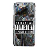 Funda Celular Parental Advisory Gris Industry Industria Pr *