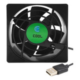 Ventoinha Fan Usb Cooler 80mm 2000rpm Resfriador Tv Receptor