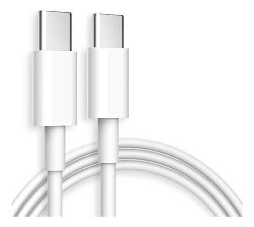 Cable De Datos 1m Usb C - Usb C - Compatible Con iPhone 15