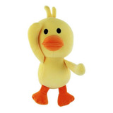 Patinho De Pelúcia Amarelo Movimento De Saudação - Bbr Toys