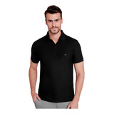 Camisa Polo Dudalina Ultrasoft Pima Ou24 Preto Masculino