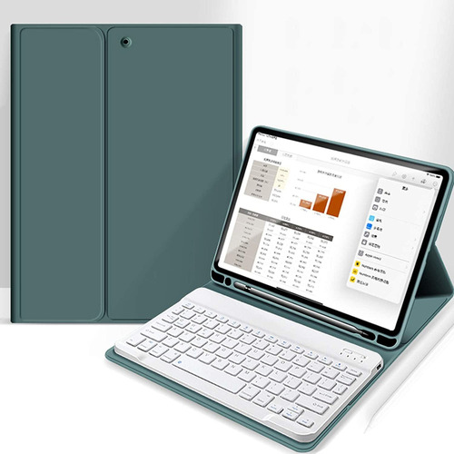 Capa Smart Case Com Teclado Para iPad Pro 11 3ª Geração 2021